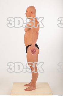 Whole body modeling swim suit photo reference of Sebastian 0020